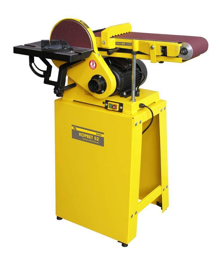 Тарельчато-ленточношлифовальный станок Энкор Корвет-52