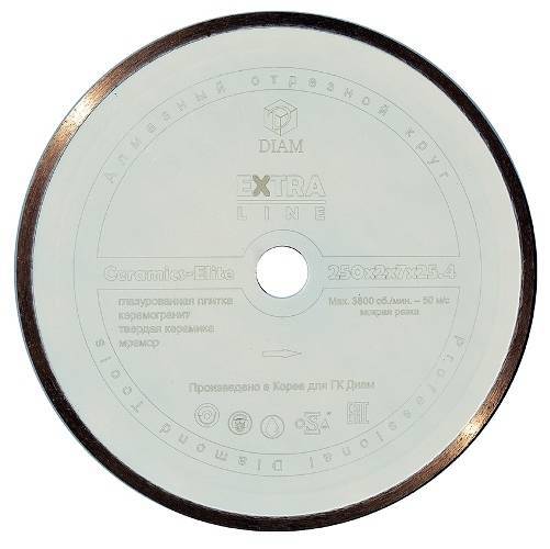 Круг алмазный Diam 1A1R CERAMICS-ELITE 180x1,6x7,0x25,4 (Керамика) Круг алмазный Diam 1A1R CERAMICS-ELITE 180x1,6x7,0x25,4 (Керамика)