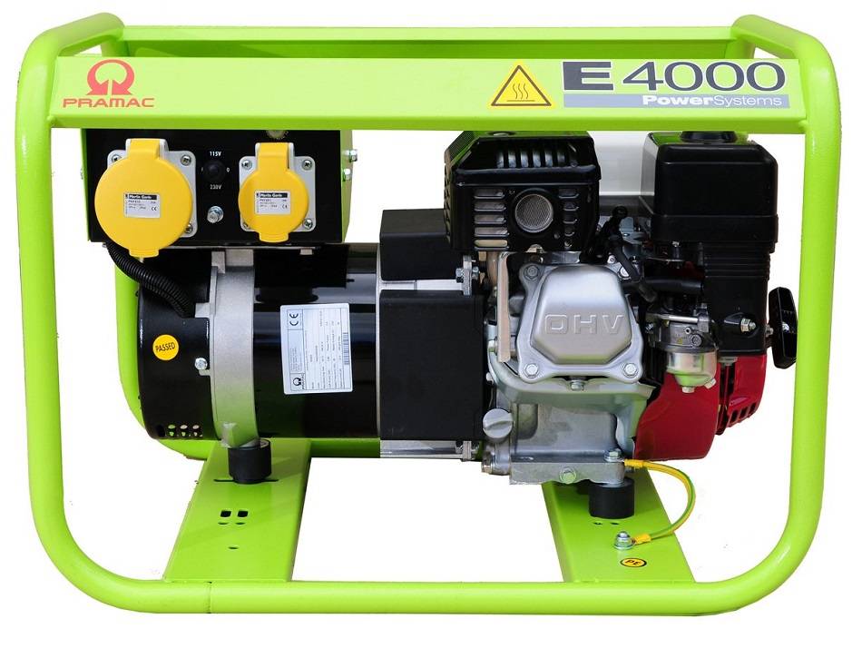 Бензогенератор Pramac E4000 Бензогенератор Pramac E4000