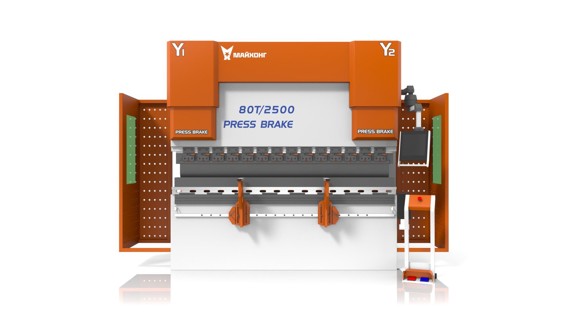 Листогибочный пресс с ЧПУ Майхонг Delem DA-53T 80-2500/4+1