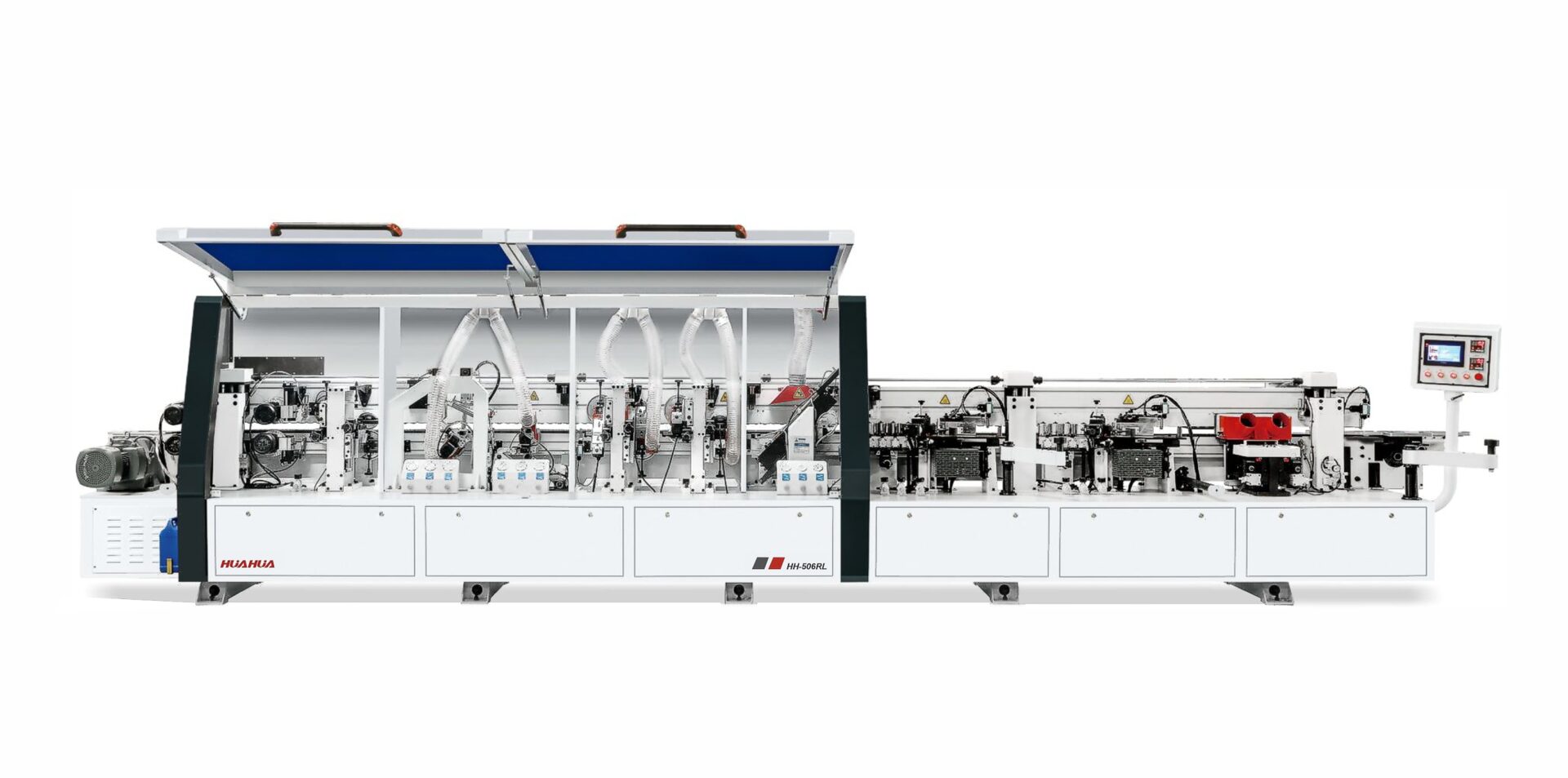 Кромкооблицовочный автоматический станок HUAHUA HH-506RL Кромкооблицовочный автоматический станок HUAHUA HH-506RL
