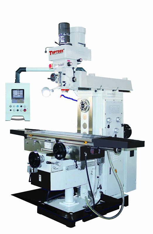 Универсальный консольно-фрезерный горизонтальный станок с УЦИ с сервоприводом Optimum MT8S (TopTech) Универсальный консольно-фрезерный горизонтальный станок с УЦИ с сервоприводом Optimum MT8S (TopTech)