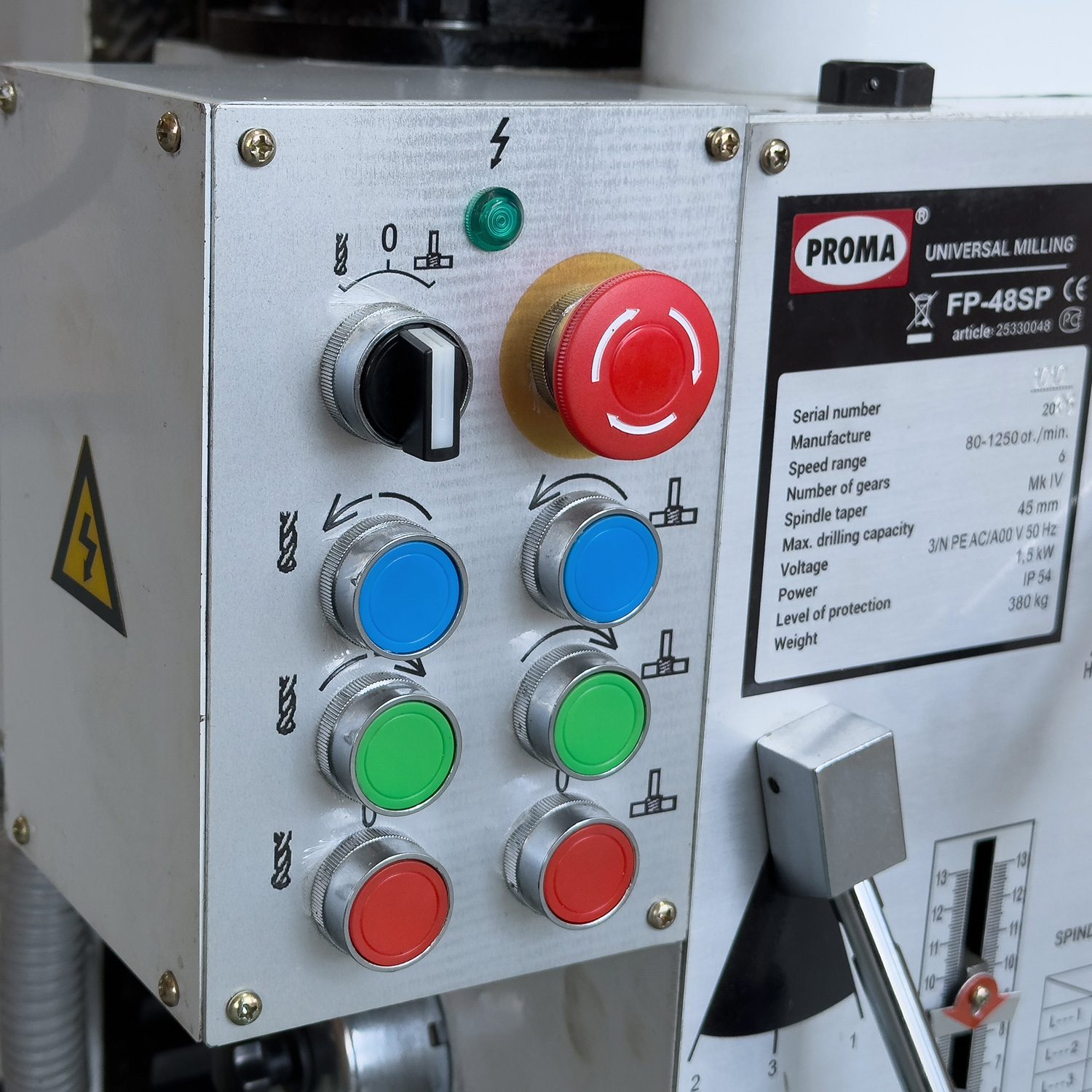 Вертикально-фрезерный станок Proma FP-48SP 25330048