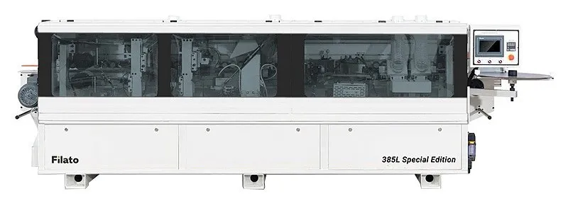 Автоматический кромкооблицовочный станок Filato OPTIMA 385L SE Автоматический кромкооблицовочный станок Filato OPTIMA 385L SE