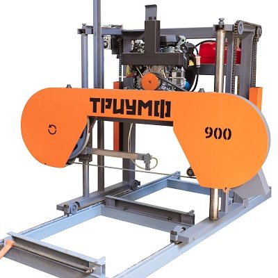 Ленточная бензиновая пилорама Триумф 900 13 л.с. (Honda) Ленточная бензиновая пилорама Триумф 900 13 л.с. (Honda)