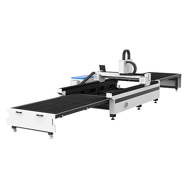 Оптоволоконный лазерный станок для резки металла MetalTec 1530C (1500W) с ручной сменой рабочих столов