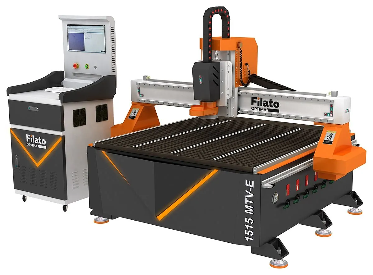 Фрезерно-гравировальный станок с ЧПУ Filato OPTIMA 1515 MTV-E Фрезерно-гравировальный станок с ЧПУ Filato OPTIMA 1515 MTV-E