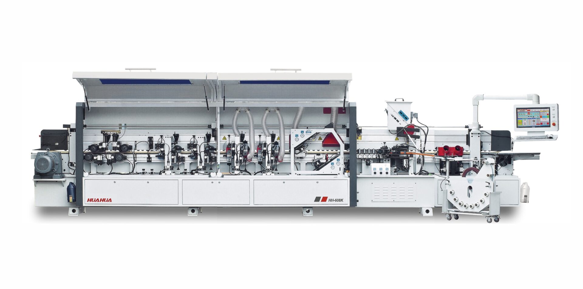 Кромкооблицовочный автоматический станок HUAHUA HH-608К