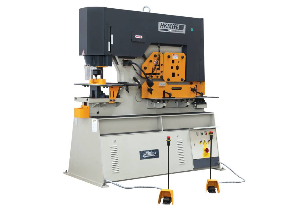Комбинированные гидравлические пресс-ножницы Sahinler HKM 115