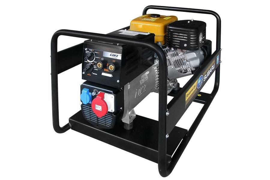 Бензиновый сварочный генератор 6.5/400-W220R Robin Subaru