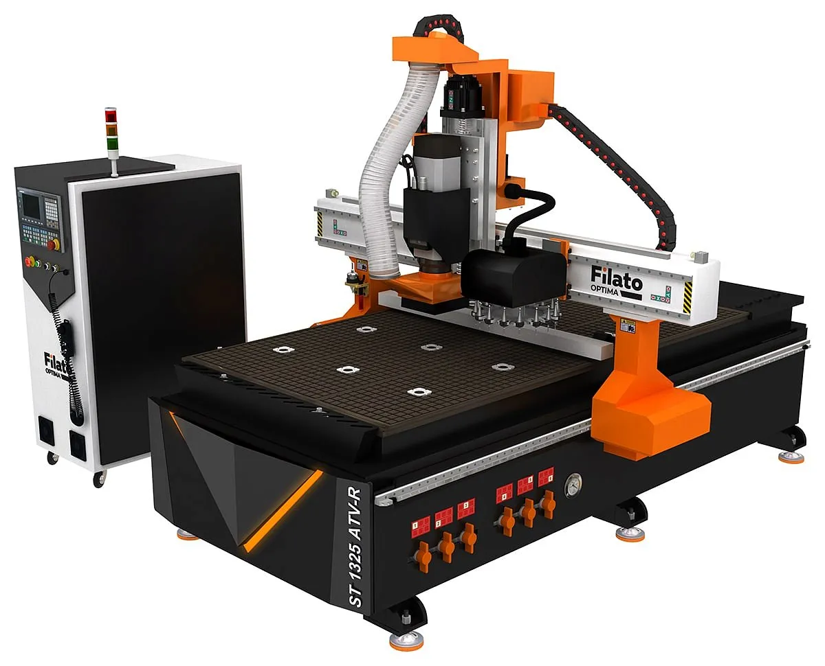 Фрезерно-гравировальный станок с ЧПУ Filato ST 1325 ATV-R Фрезерно-гравировальный станок с ЧПУ Filato ST 1325 ATV-R