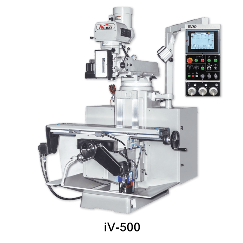 Вертикально-фрезерный станок с поворотной головкой AVEMAX iV-500