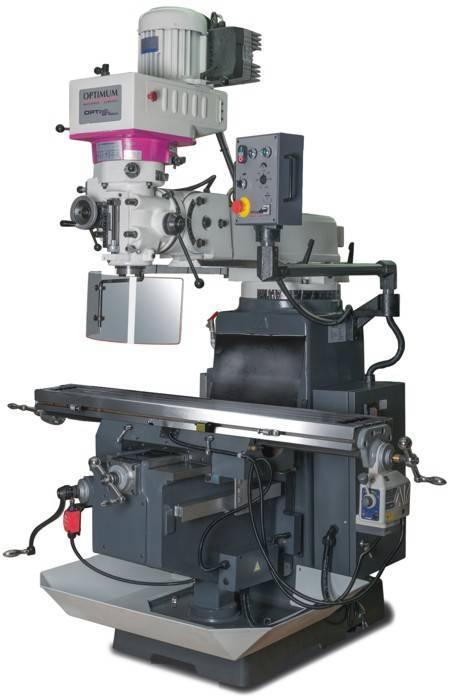 Вертикально-фрезерный станок Optimum MF2 Vario-DPA 3336030