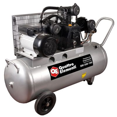 Компрессор поршневой Quattro Elementi BW-500-100