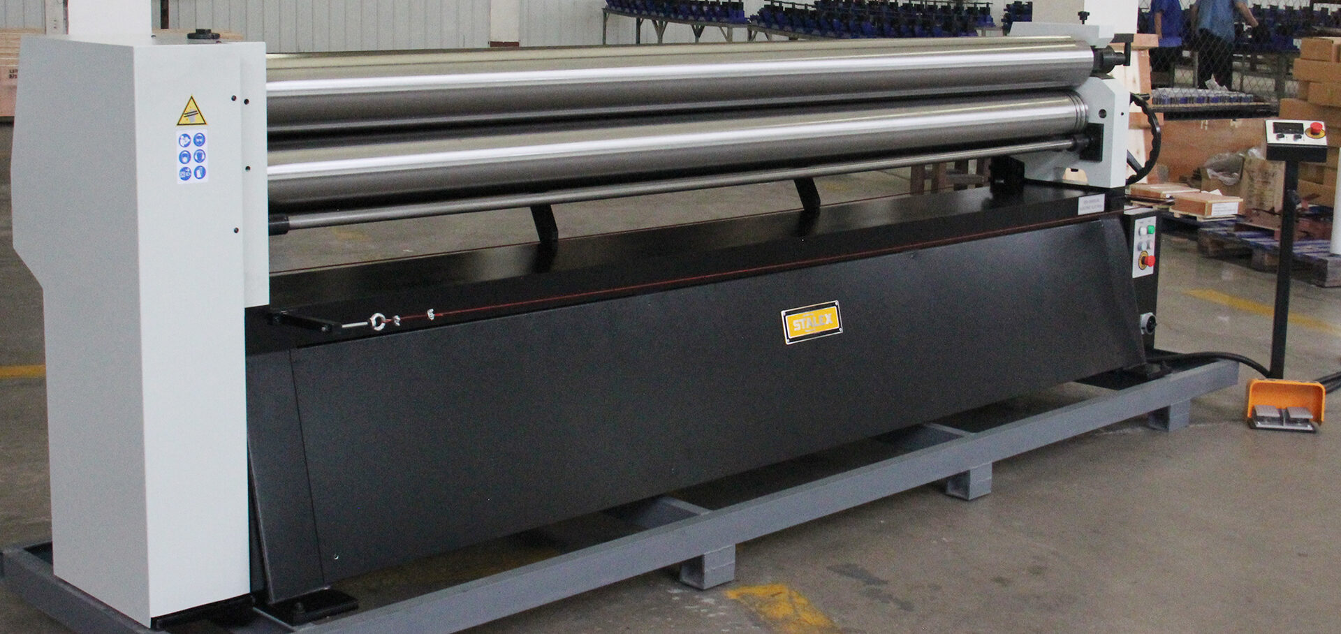 Электромеханический вальцовочный станок Stalex ESR-3050х2.5E