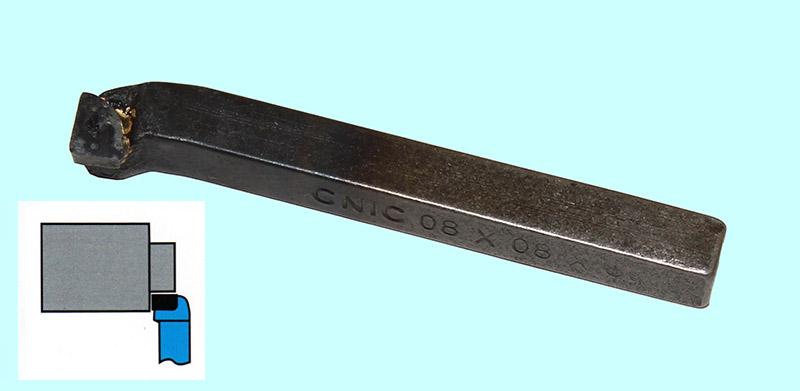 Резец Подрезной отогнутый 16х16х110 Т5К10 DIN 4977 Резец Подрезной отогнутый 16х16х110 Т5К10 DIN 4977