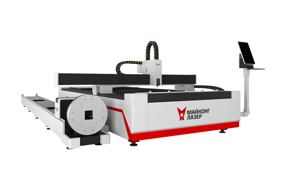 Лазерный станок для резки листового металла с труборезным модулем Майхонг ML3015FRL-3kW Лазерный станок для резки листового металла с труборезным модулем Майхонг ML3015FRL-3kW