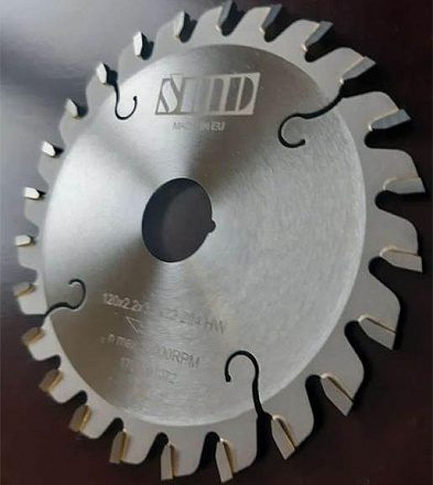 Подрезная пила WoodTec SMD Ø120 x 22 x 3,1-4,3 Z=24 KON