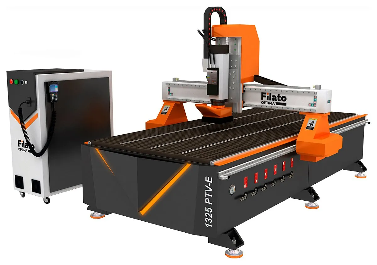 Фрезерно-гравировальный станок с ЧПУ Filato OPTIMA 1325 PTV-E Фрезерно-гравировальный станок с ЧПУ Filato OPTIMA 1325 PTV-E