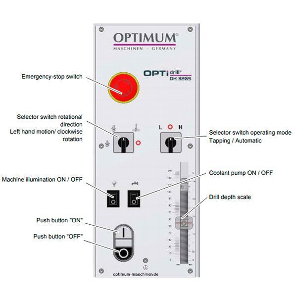 Сверлильный станок OPTIdrill DH 32GS