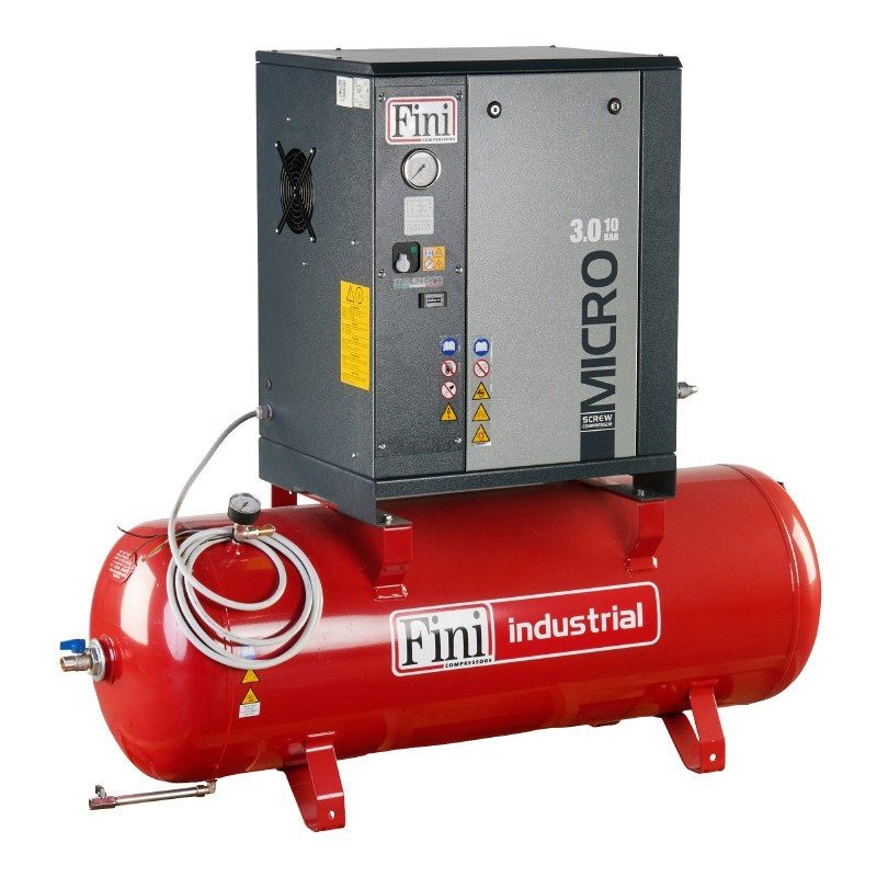 Винтовой компрессор на ресивере FINI MICRO SE 2.2-10-200 Винтовой компрессор на ресивере FINI MICRO SE 2.2-10-200