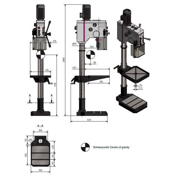 Сверлильный станок OPTIdrill DH 28GS