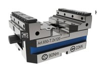 Тиски самоцентрирующиеся 5-осевые Gerardi 650-2х120 Compact Grip