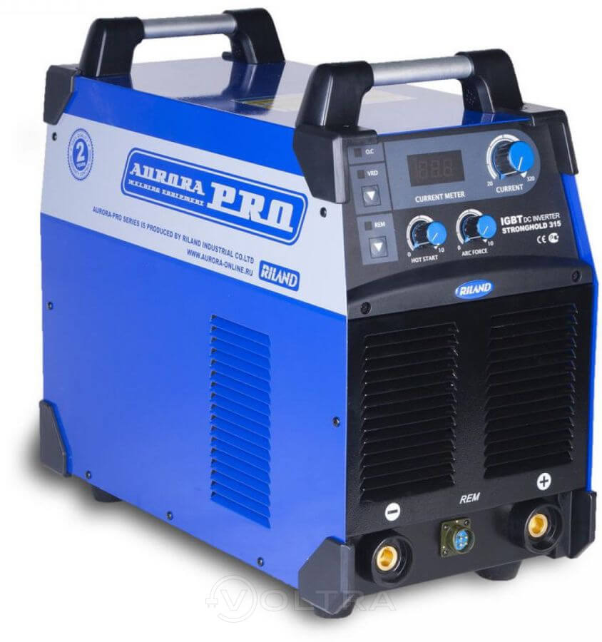 Сварочный инвертор ручной дуговой сварки ММА AuroraPRO STRONGHOLD 315М Сварочный инвертор ручной дуговой сварки ММА AuroraPRO STRONGHOLD 315М