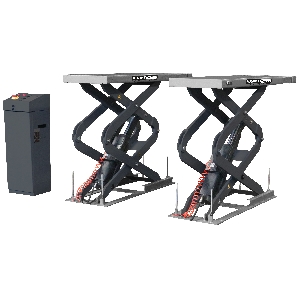 Подъёмник ножничный короткий заглубляемый г/п 3600 кг.