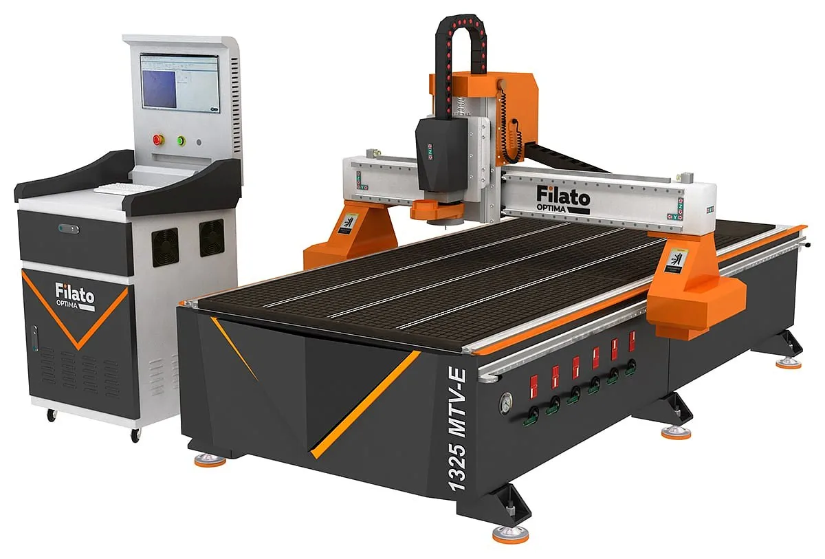 Фрезерно-гравировальный станок с ЧПУ Filato OPTIMA 1325 MTV-E Фрезерно-гравировальный станок с ЧПУ Filato OPTIMA 1325 MTV-E