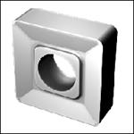 Пластина SNMM - 150416 MC1460 квадратная dвн=6мм (03124) со стружколомом Пластина SNMM - 150416 MC1460 квадратная dвн=6мм (03124) со стружколомом