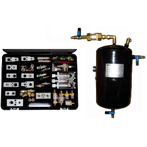 Комплект для промывки A/C системы автомобиля TopAuto
