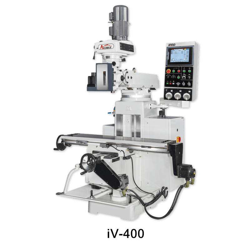 Вертикально-фрезерный станок с поворотной головкой AVEMAX iV-400