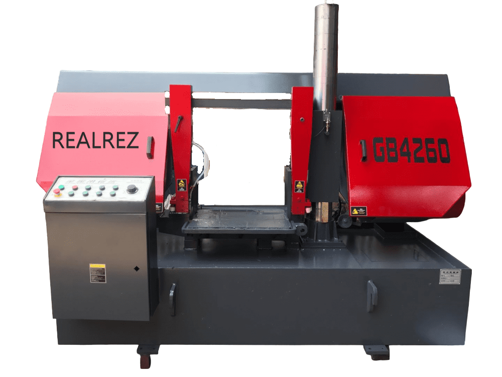 Станок ленточнопильный полуавтоматический REALREZ GB4260