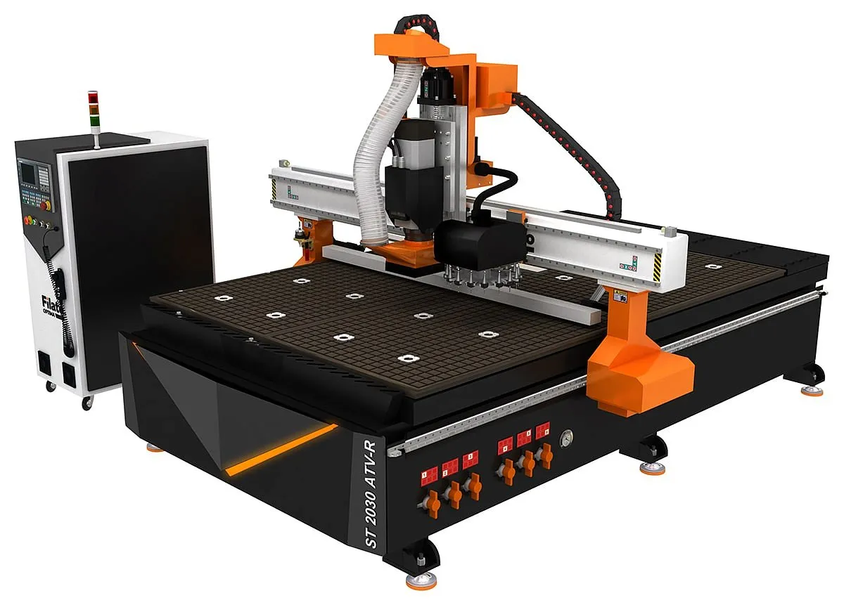 Фрезерно-гравировальный станок с ЧПУ Filato ST 2030 ATV-R Фрезерно-гравировальный станок с ЧПУ Filato ST 2030 ATV-R