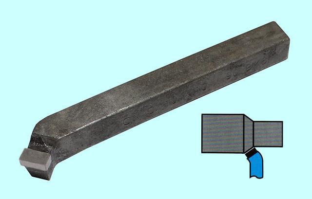 Резец Проходной отогнутый 12х12х100 ВК8 DIN 4972