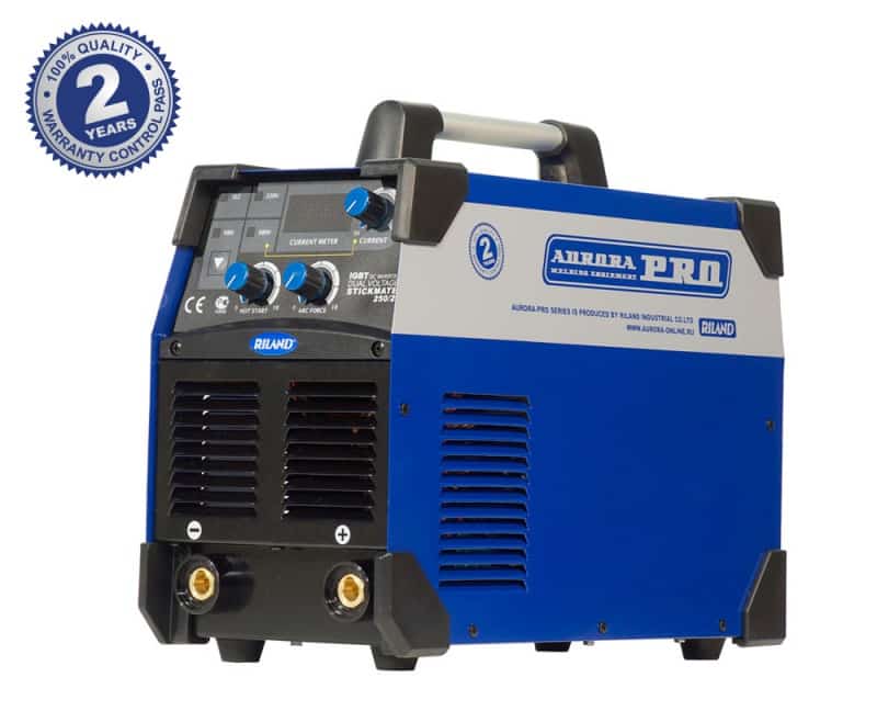 Сварочный инвертор ручной дуговой сварки ММА AuroraPRO STICKMATE 250/2 Сварочный инвертор ручной дуговой сварки ММА AuroraPRO STICKMATE 250/2