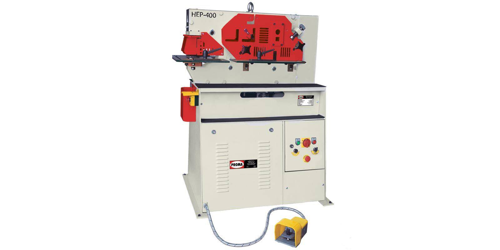 Комбинированные гидравлические пресс-ножницы PROMA HEP-400 126970-1 Комбинированные гидравлические пресс-ножницы PROMA HEP-400 126970-1