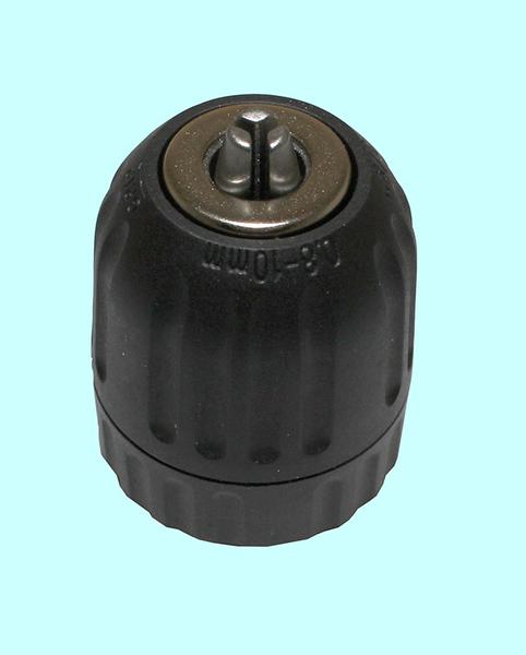 Патрон сверлильный Самозажимной бесключевой ПССР-10 (0,8-10мм, 3/8"-24UNF) резьбовой (J1510A) Патрон сверлильный Самозажимной бесключевой ПССР-10 (0,8-10мм, 3/8"-24UNF) резьбовой (J1510A)