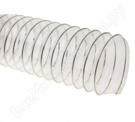 Прозрачный полиуретановый шланг Jet длиной 5м, 100мм, стенка 0,5мм PU500.100.5