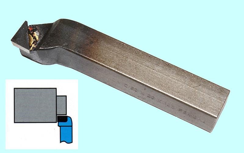 Резец Подрезной отогнутый 32х32х170 Р6М5К5 DIN 4977 Резец Подрезной отогнутый 32х32х170 Р6М5К5 DIN 4977