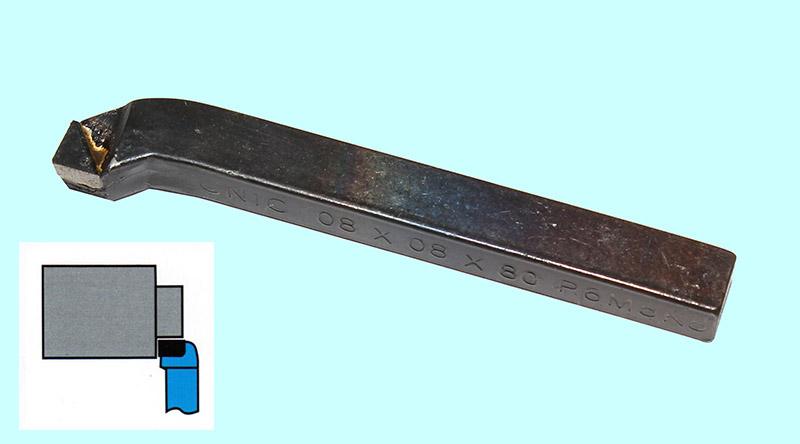 Резец Подрезной отогнутый 12х12х100 Р6М5К5 DIN 4977 Резец Подрезной отогнутый 12х12х100 Р6М5К5 DIN 4977