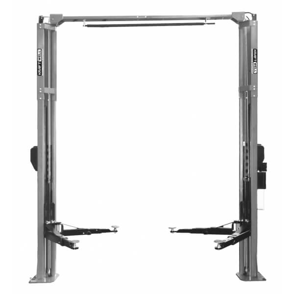 Подъемник двухстоечный KraftWell электрогидравлический KRW4.2EA_grey