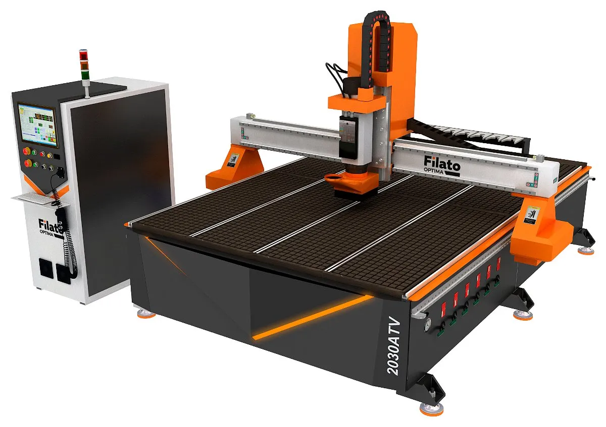 Фрезерно-гравировальный станок с ЧПУ Filato OPTIMA 2030 ATV Фрезерно-гравировальный станок с ЧПУ Filato OPTIMA 2030 ATV