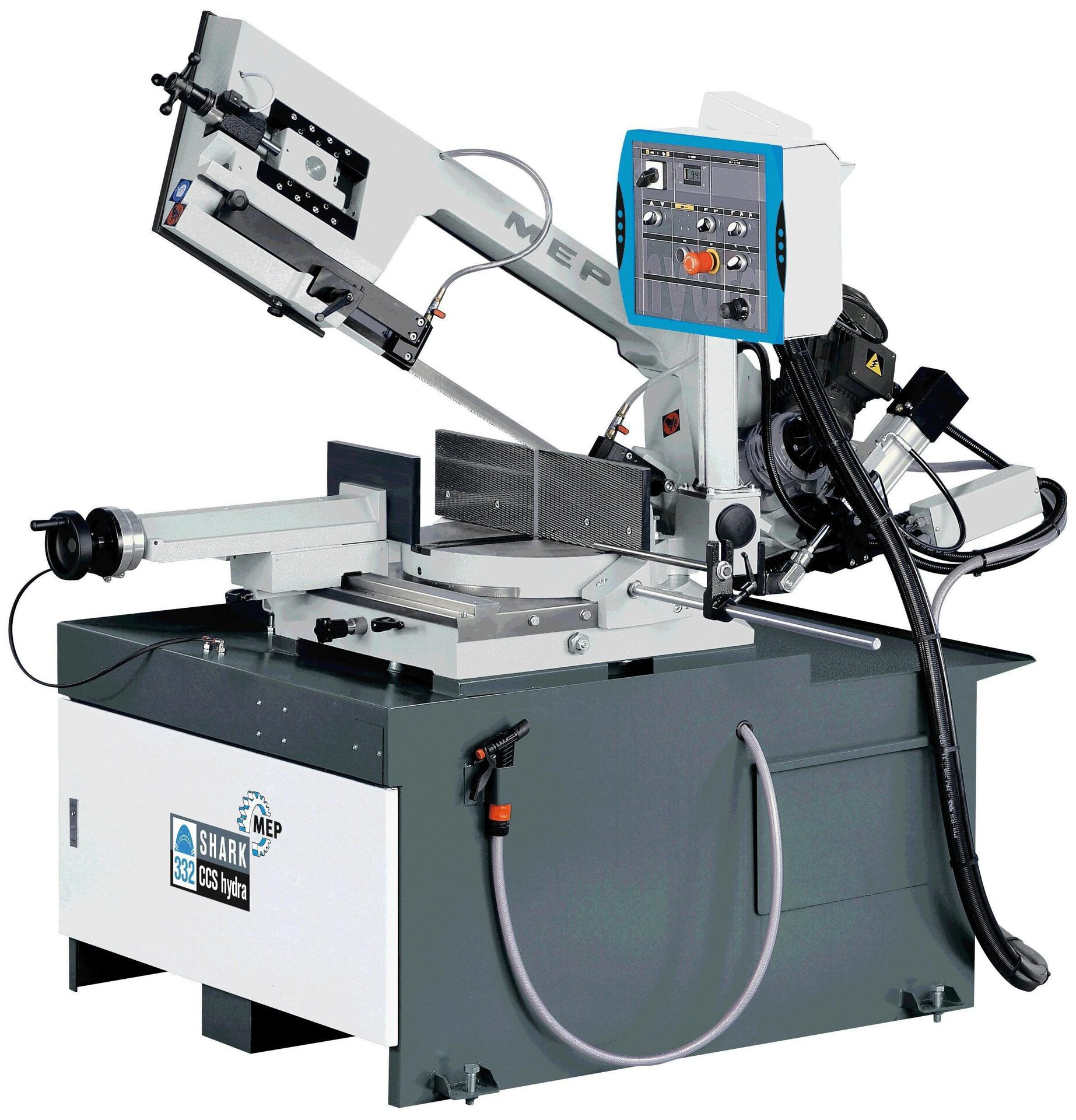 Ленточнопильный станок ручной Mep SHARK 332 CCS HYDRA Ленточнопильный станок ручной Mep SHARK 332 CCS HYDRA