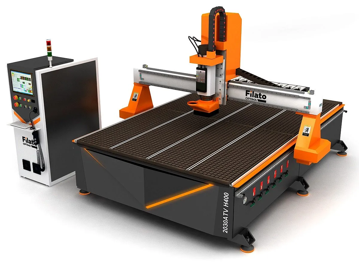 Фрезерно-гравировальный станок с ЧПУ Filato OPTIMA 2030 ATV H400 Фрезерно-гравировальный станок с ЧПУ Filato OPTIMA 2030 ATV H400