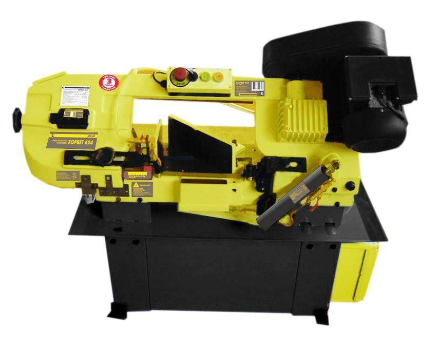 Ленточнопильный станок полуавтоматический Энкор Корвет 424 Ленточнопильный станок полуавтоматический Энкор Корвет 424