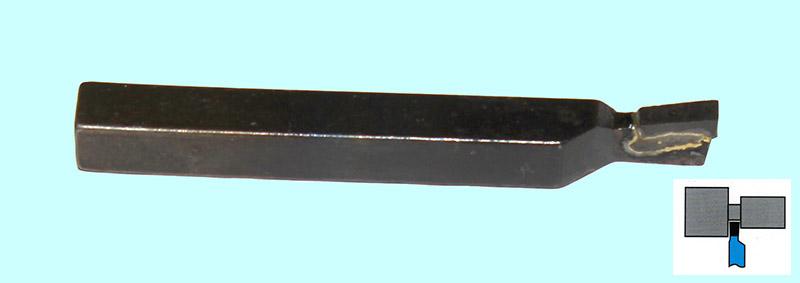 Резец Отрезной 8х8х80 Т15К6 левый DIN 4981