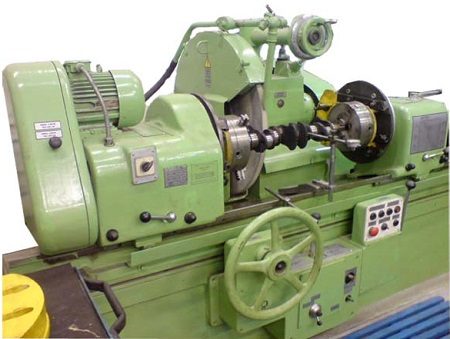 Станок для перешлифовки шеек коленвалов 3А423