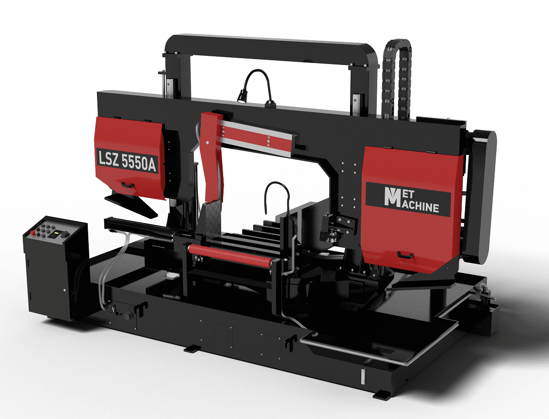 Полуавтоматический ленточнопильный станок MetMachine LSZ5550